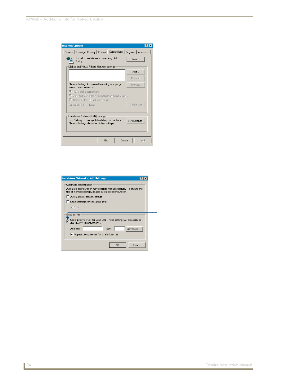 AMX Distribution Matrix Octaire User Manual | Page 98 / 105