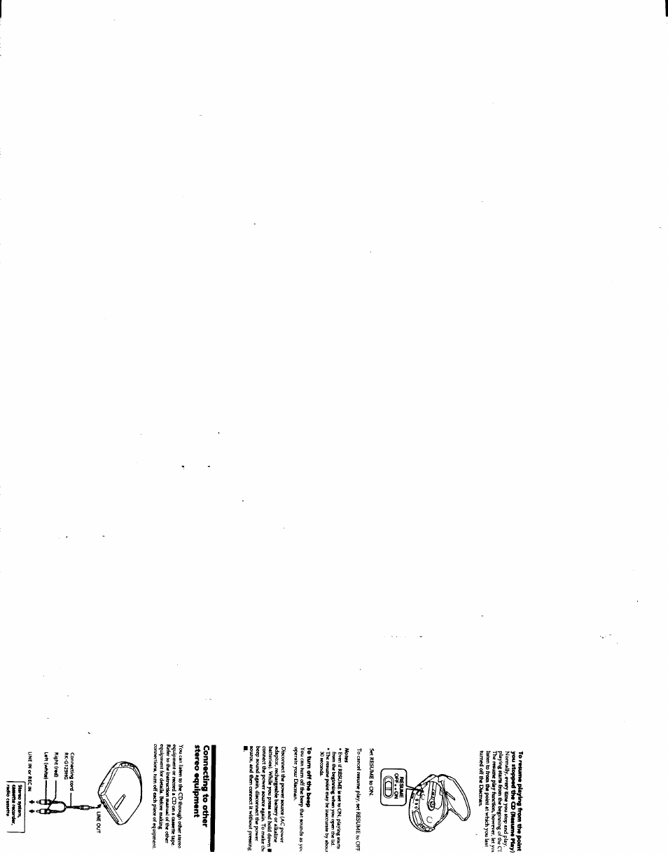 Motes | Sony D-M801 User Manual | Page 4 / 5