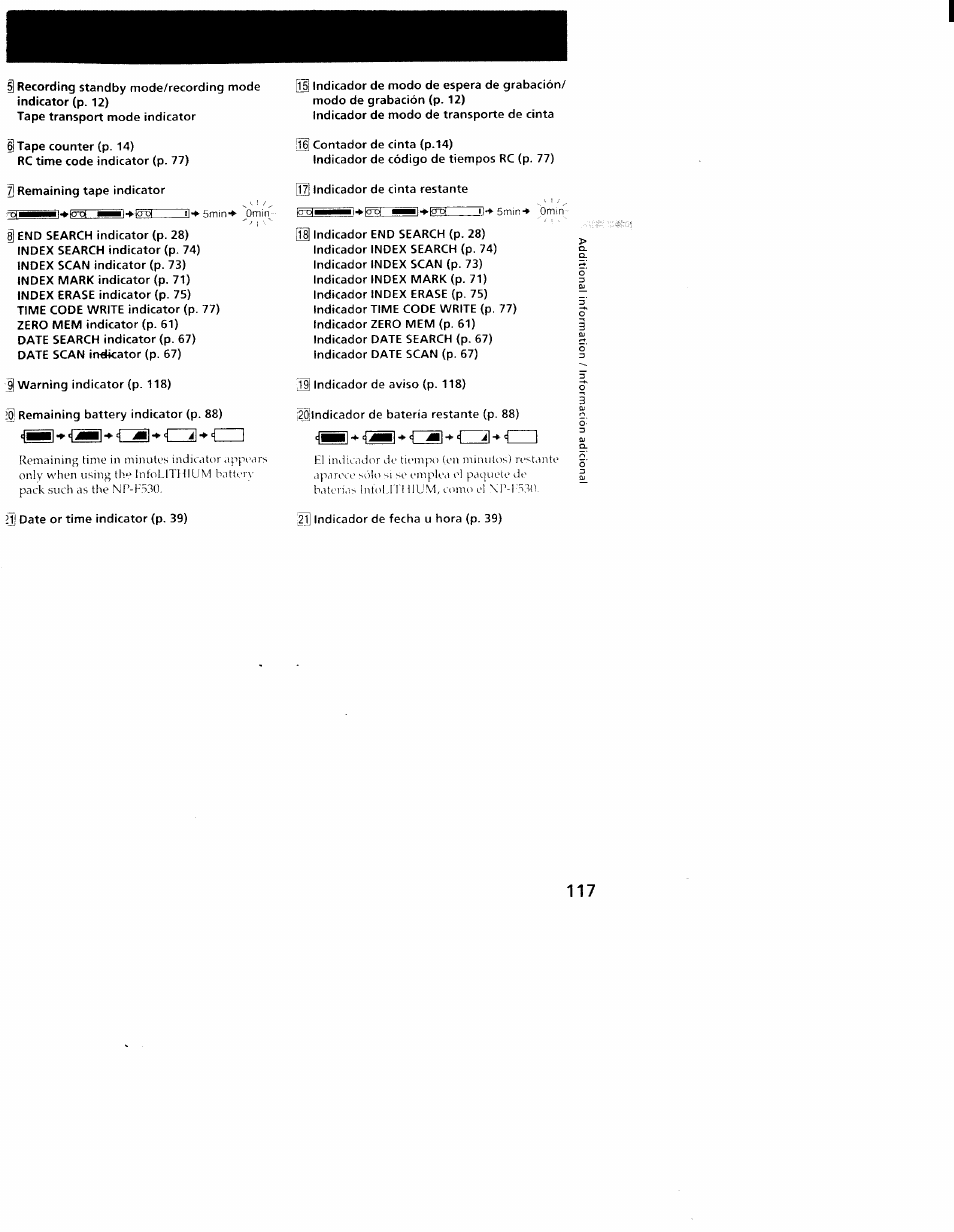 Sony CCD-TRV101 User Manual | Page 115 / 118