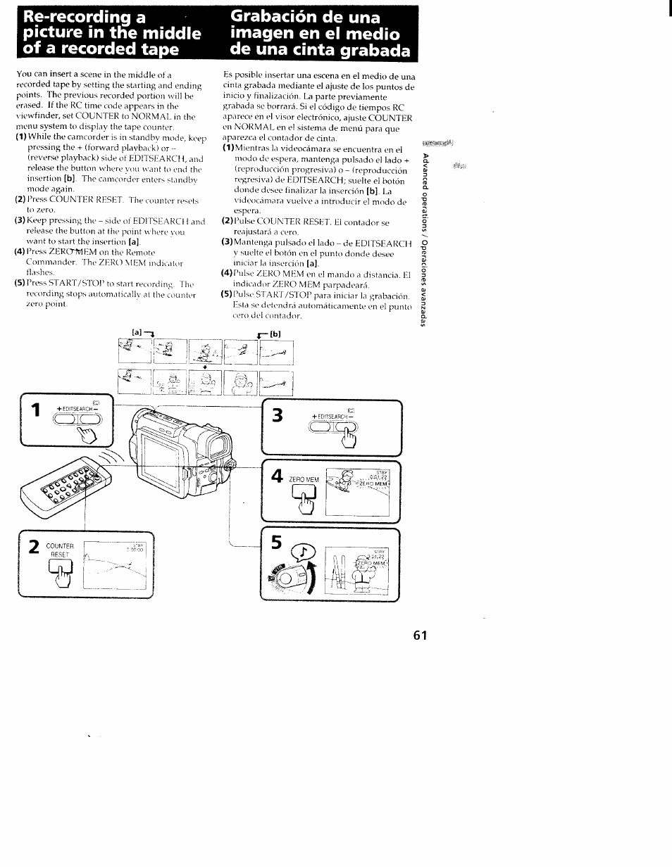 Sony CCD-TRV101 User Manual | Page 61 / 118