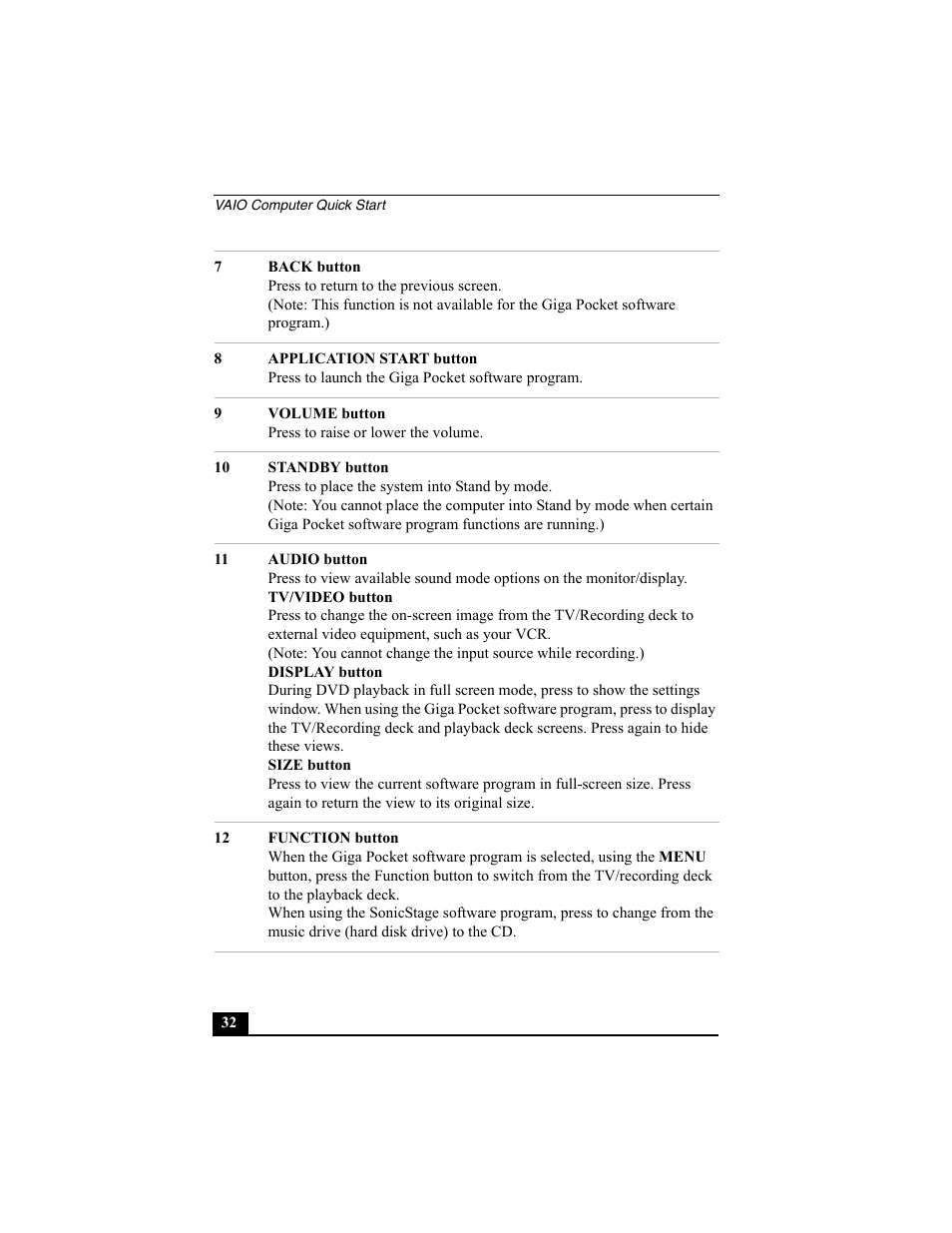 Sony PCV-V200G User Manual | Page 32 / 60