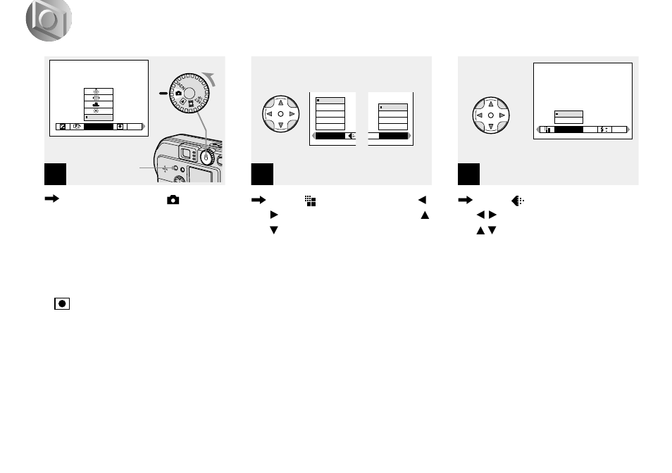 Deciding the still image size and quality, Deciding the still image size and quality 24 | Sony DSC-P51 User Manual | Page 24 / 108