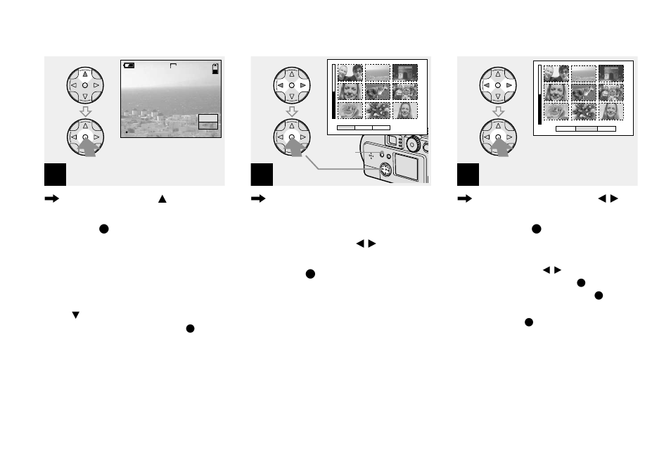 Deleting on the index (nine-image) screen, Deleting on the index (nine-image), Screen | Sony DSC-P51 User Manual | Page 40 / 108