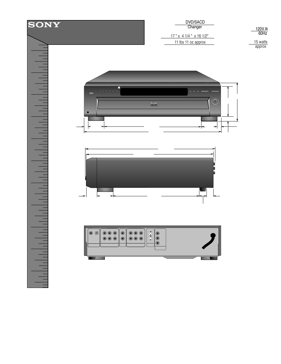 Sony DVP-NC650V User Manual | 1 page