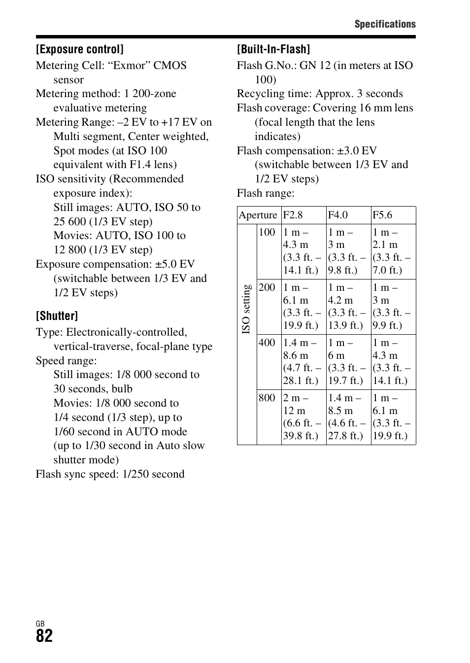 Sony ILCA-77M2Q User Manual | Page 82 / 92