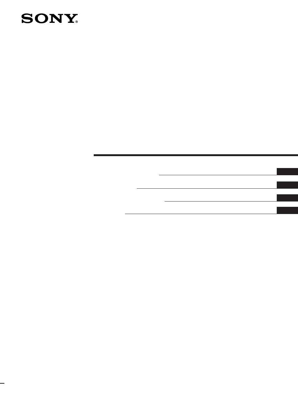 Sony GDM-500PS User Manual | 63 pages