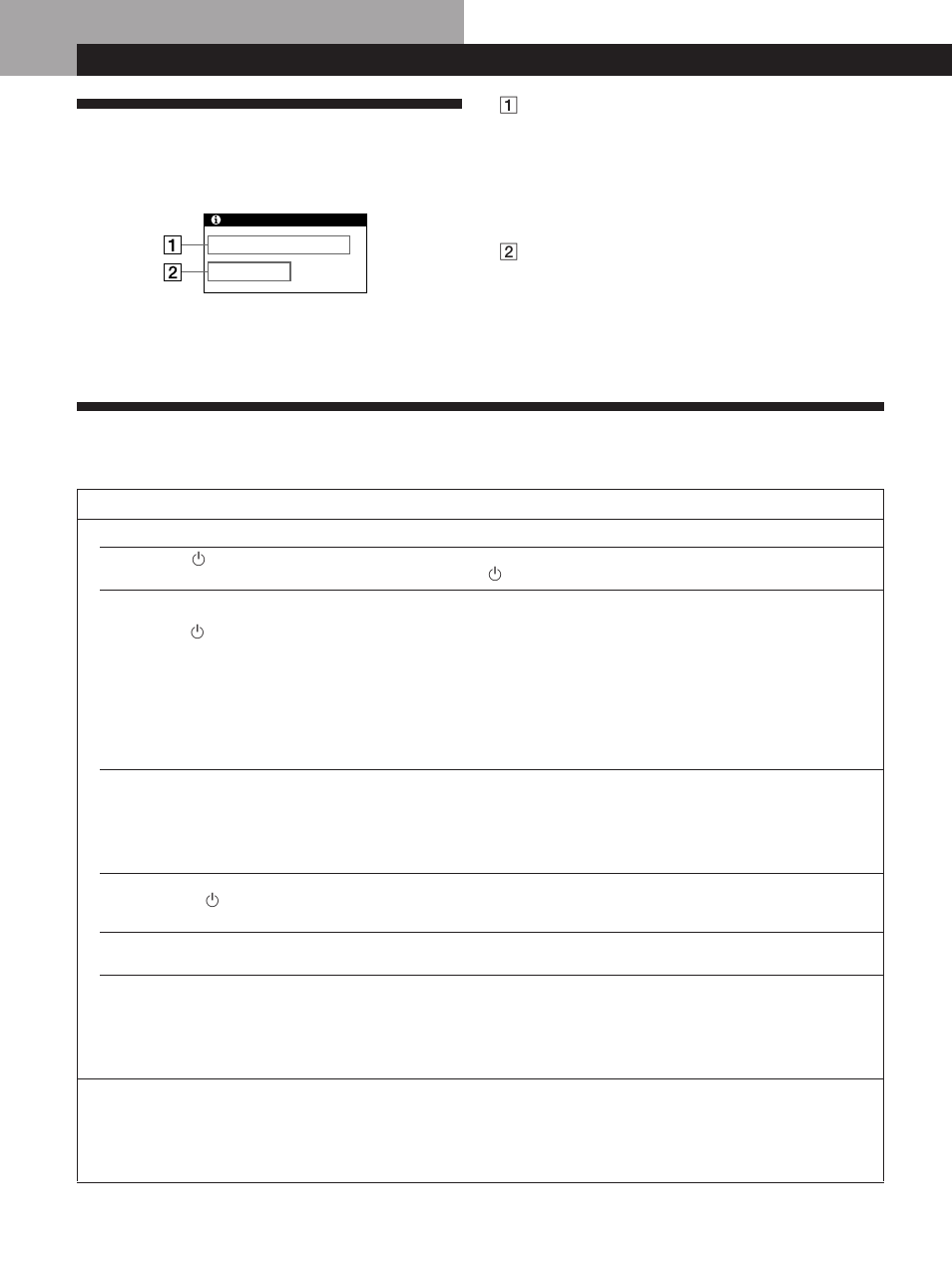 Messages d’avertissement, Guide de dépannage, Informations complémentaires | Sony GDM-500PS User Manual | Page 40 / 63