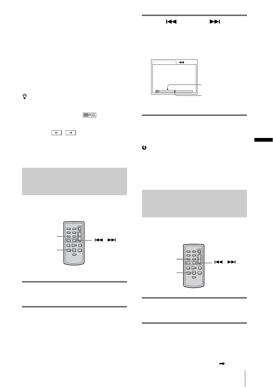 Searching for a scene using titles — title search, Playba ck 47 | Sony DCR-IP1 User Manual | Page 47 / 116