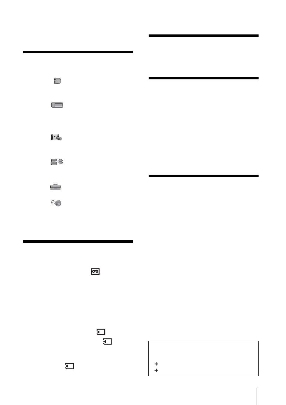 Advanced operations using the menu, Dubbing/editing, Troubleshooting | Additional information, Quick reference | Sony DCR-IP1 User Manual | Page 7 / 116