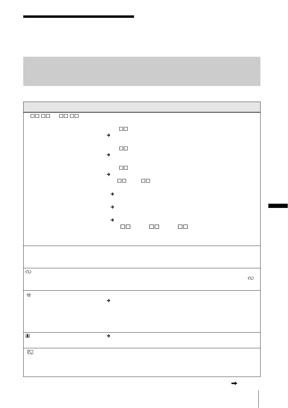 Warning indicators and messages, E p. 91 fo, Self-diagnosis display/warning indicators | Trou bl esh oot in g 91 | Sony DCR-IP1 User Manual | Page 91 / 116