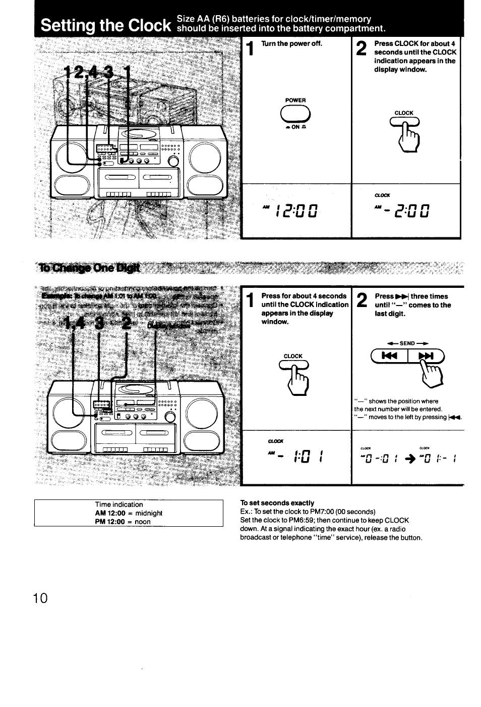 Sony CFD-470 User Manual | Page 10 / 34