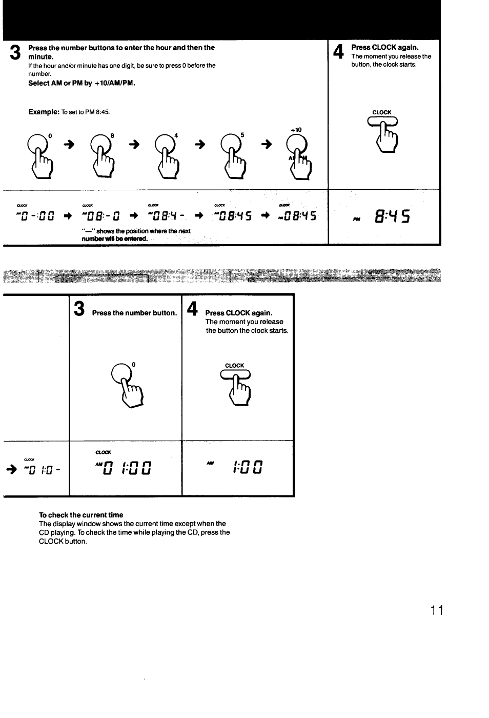 U uu ^ u a - u | Sony CFD-470 User Manual | Page 11 / 34