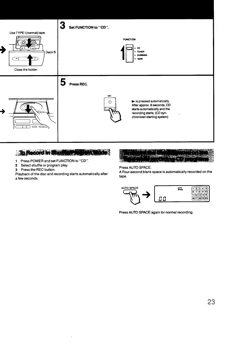 Sony CFD-470 User Manual | Page 23 / 34