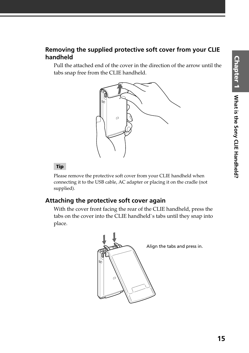 Sony PEG-S320 User Manual | Page 15 / 57