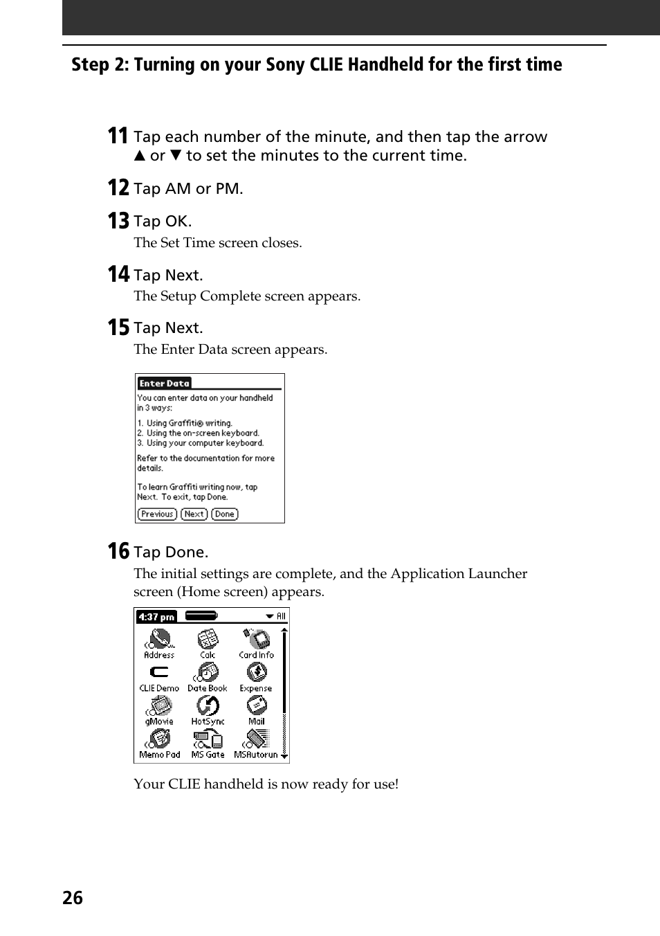 Sony PEG-S320 User Manual | Page 26 / 57