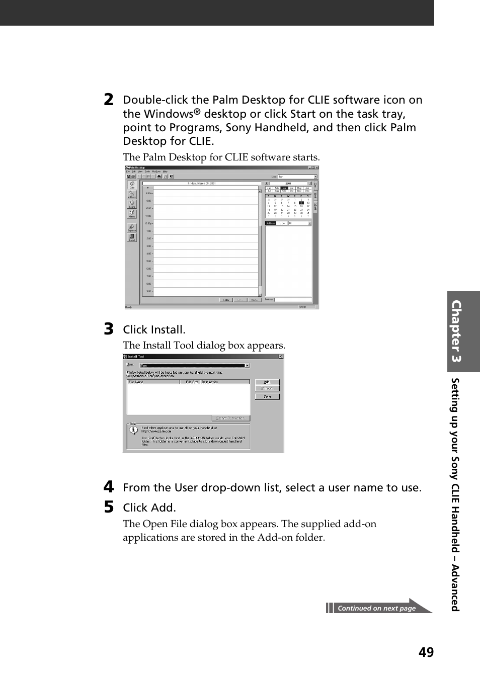 Sony PEG-S320 User Manual | Page 49 / 57