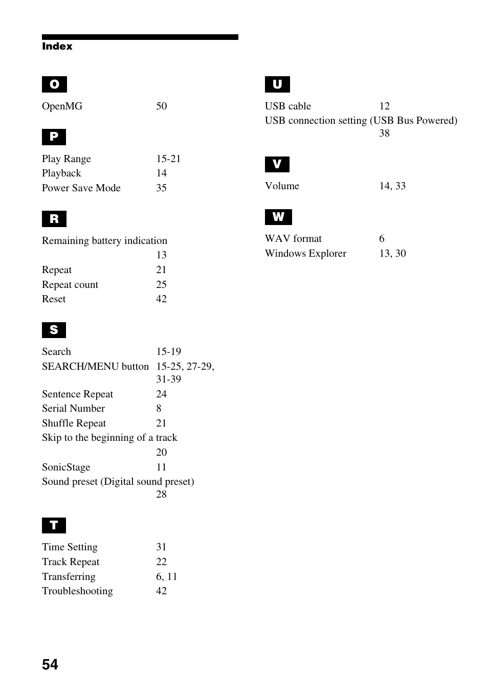 Sony NW-E407 User Manual | Page 54 / 55