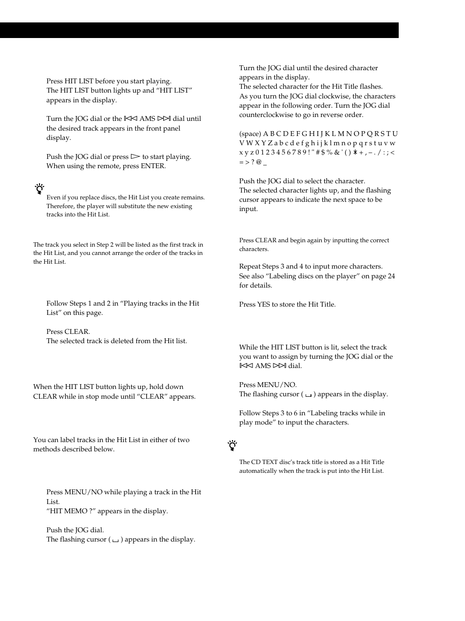 Sony CDP-CX355 User Manual | Page 31 / 36