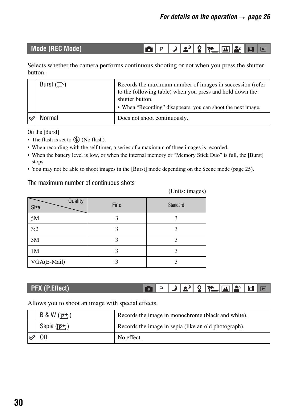 Sony DSC-S45 User Manual | Page 30 / 91