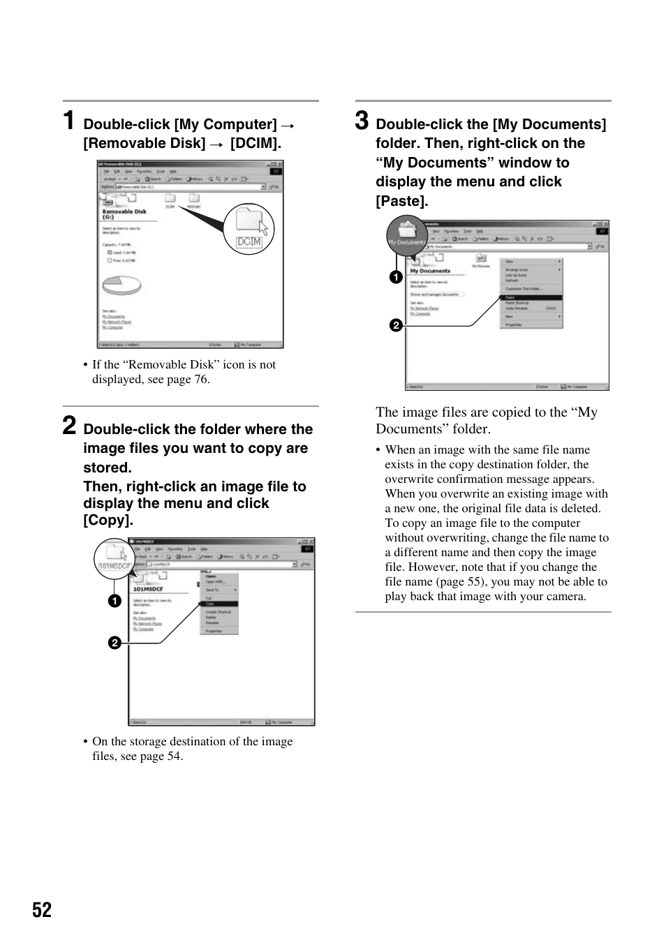 Sony DSC-S45 User Manual | Page 52 / 91