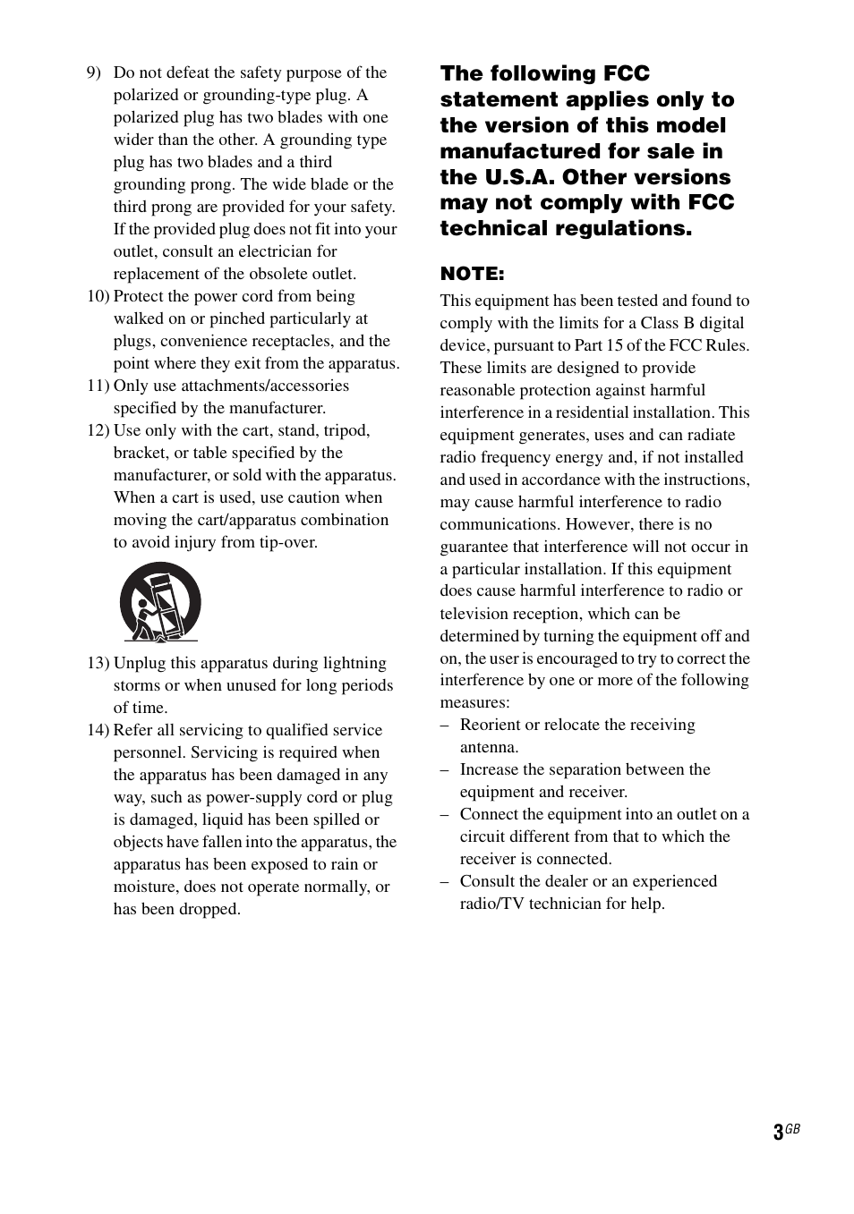 Sony RDH-GTK37iP User Manual | Page 3 / 36