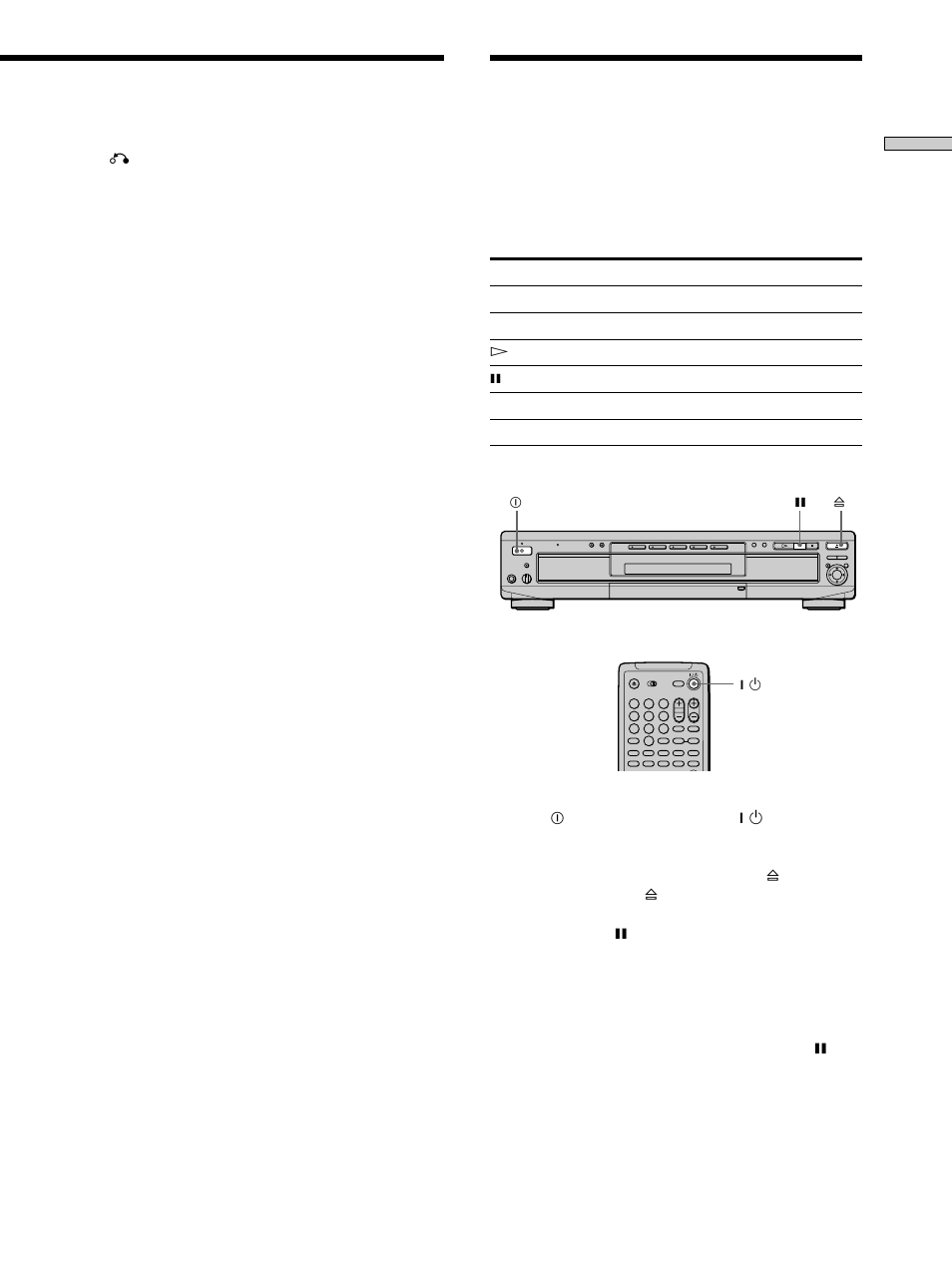 Operation sound effects (sound feedback) | Sony DVP-C670D User Manual | Page 15 / 88