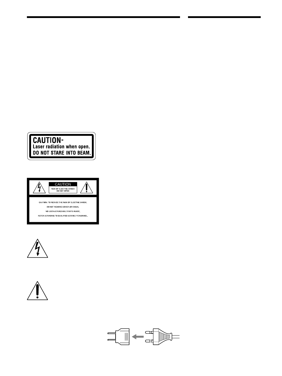 Welcome, Warning | Sony DVP-C670D User Manual | Page 2 / 88