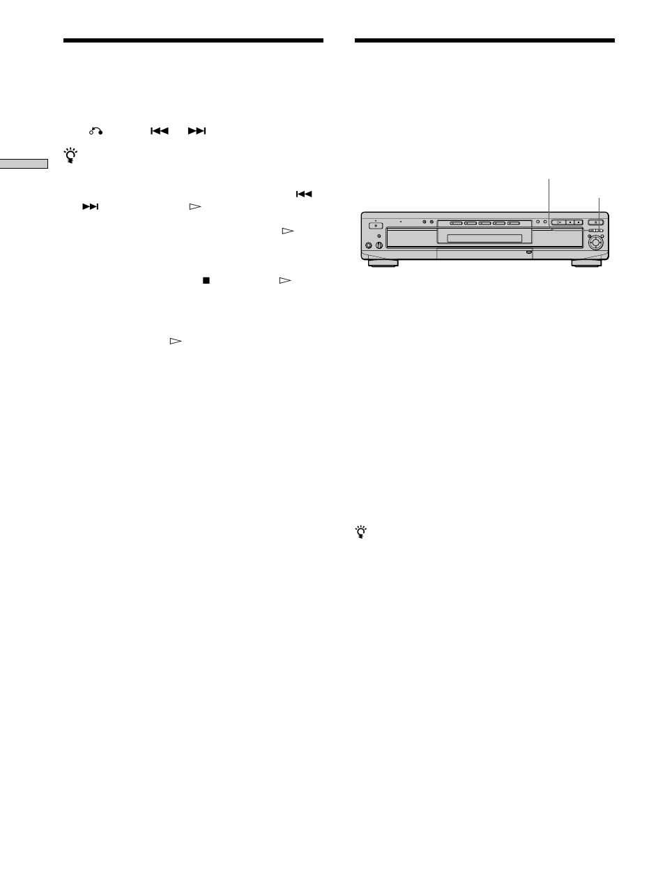 Replacing discs while playing a disc (exchange) | Sony DVP-C670D User Manual | Page 22 / 88