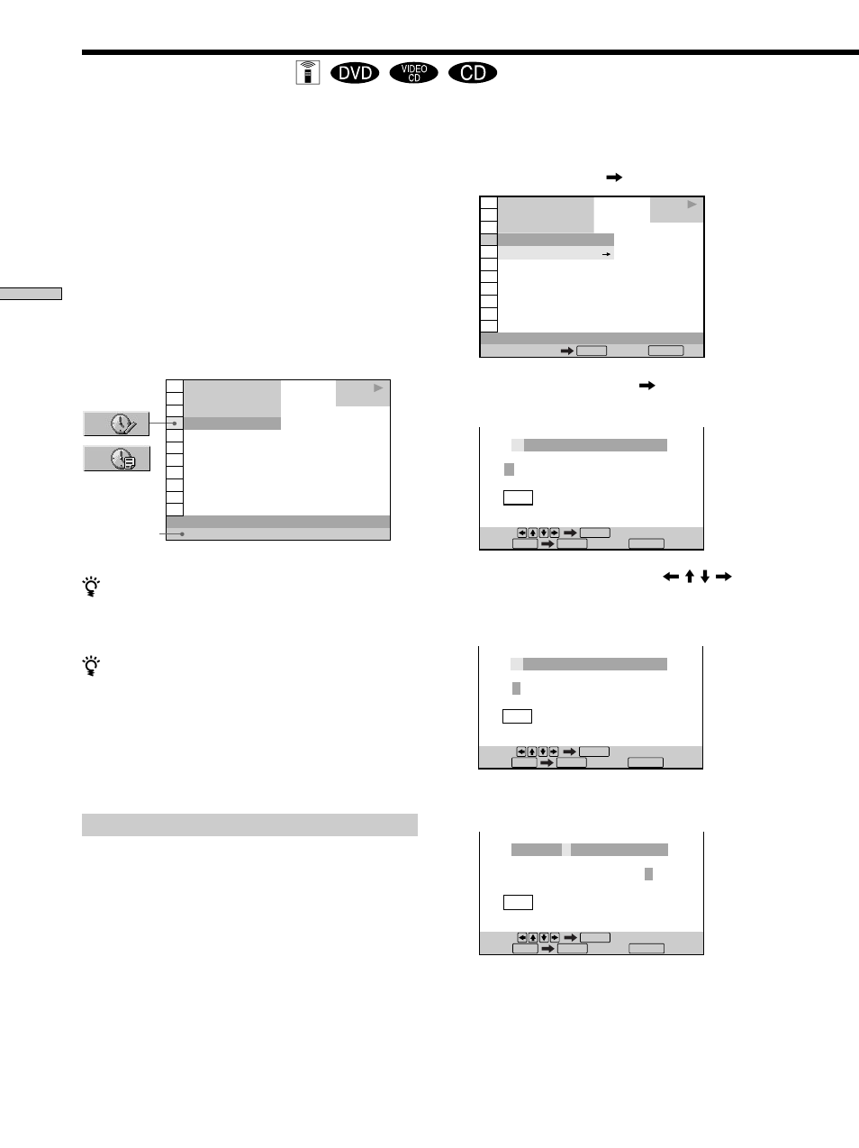 Labeling the disc, Labeling the disc z | Sony DVP-C670D User Manual | Page 34 / 88