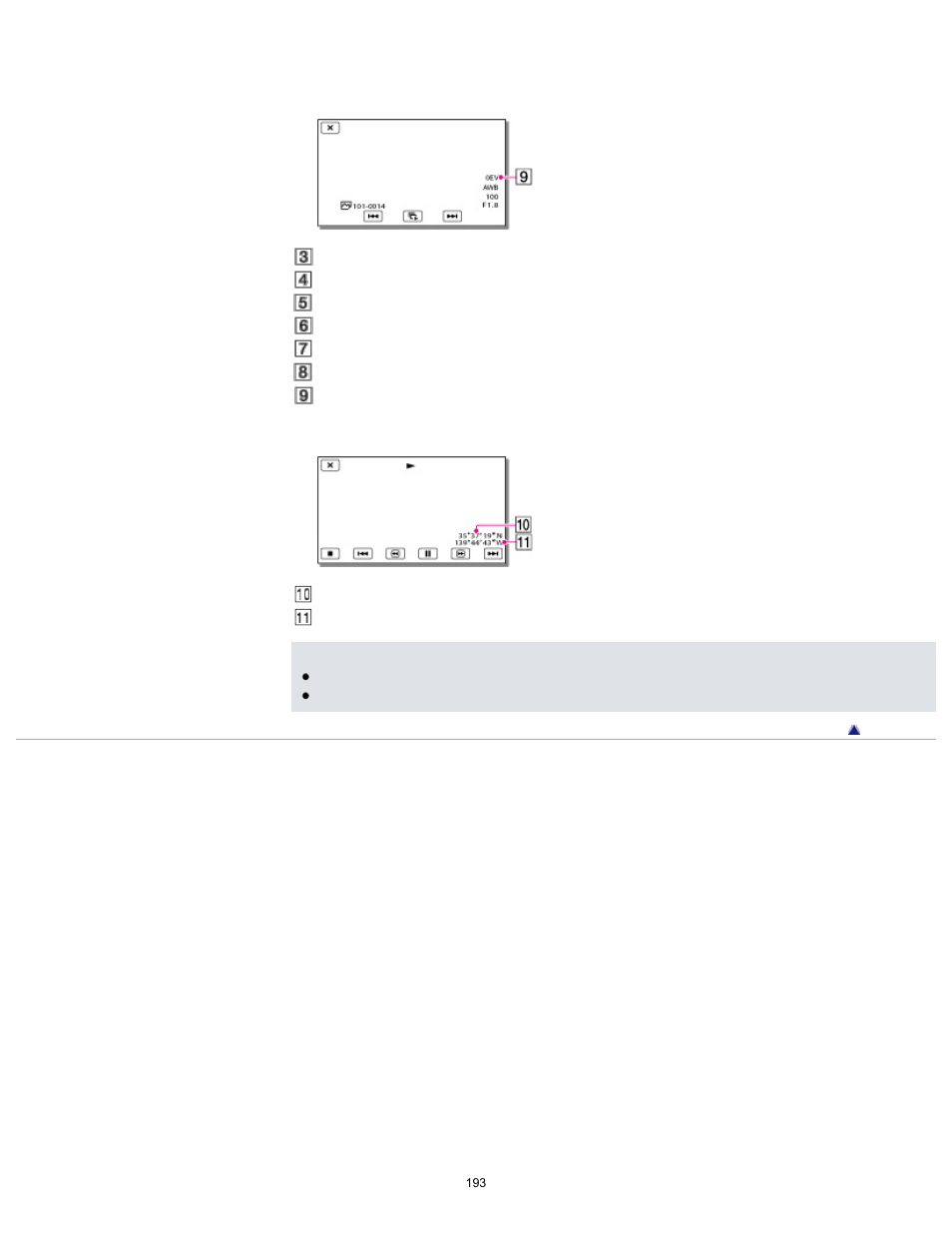 Sony HDR-CX430V User Manual | Page 193 / 266