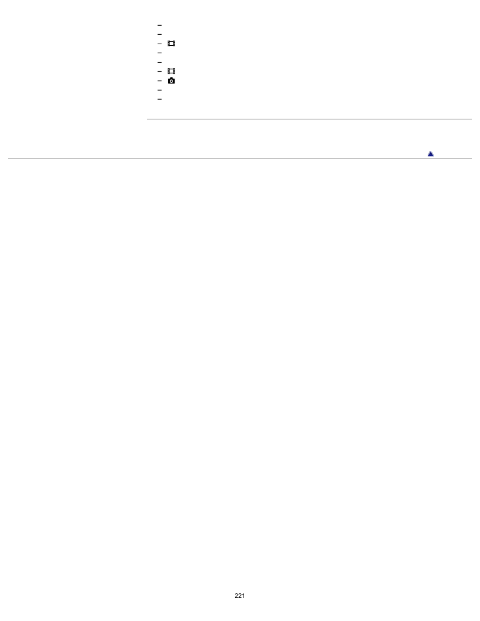 Sony HDR-CX430V User Manual | Page 221 / 266
