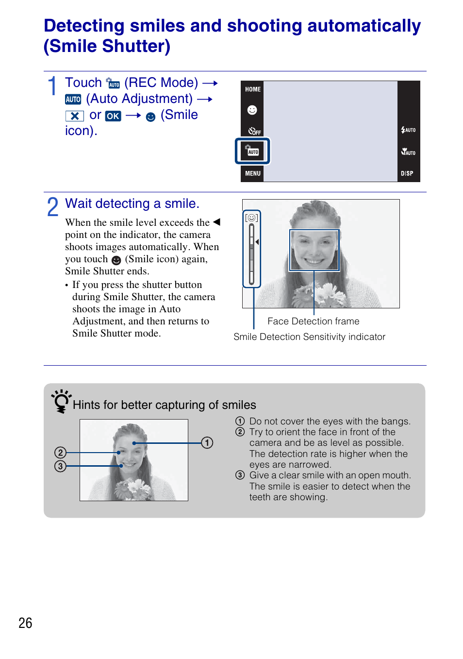 Sony DSC-G3 User Manual | Page 26 / 64