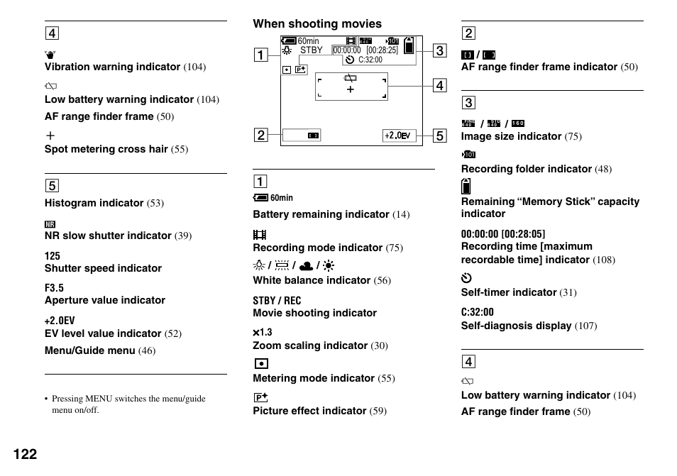 Sony DSC-L1 User Manual | Page 122 / 128