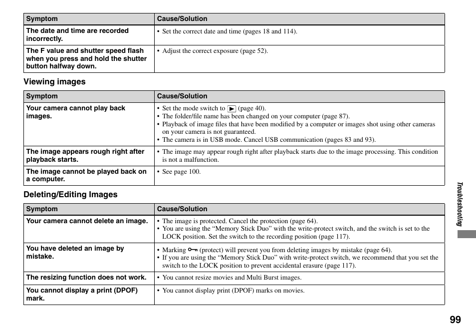 Sony DSC-L1 User Manual | Page 99 / 128