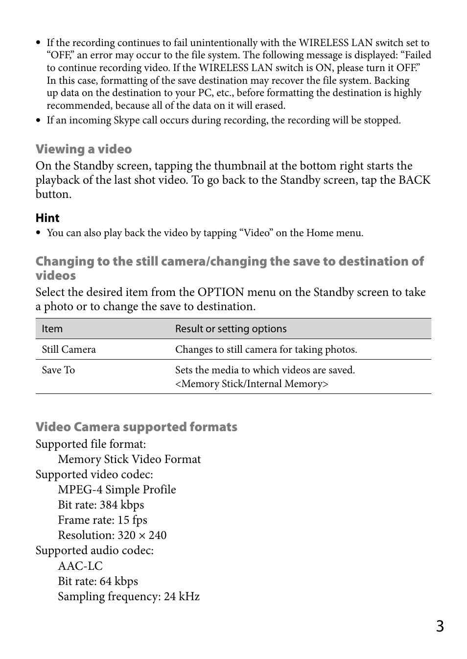 Sony COM-2BLACK User Manual | Page 3 / 12