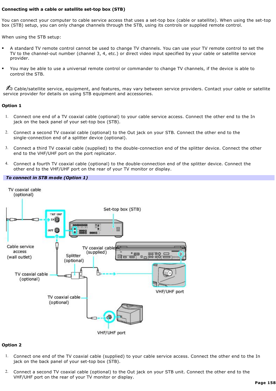 Sony VGN-A600P User Manual | Page 158 / 269