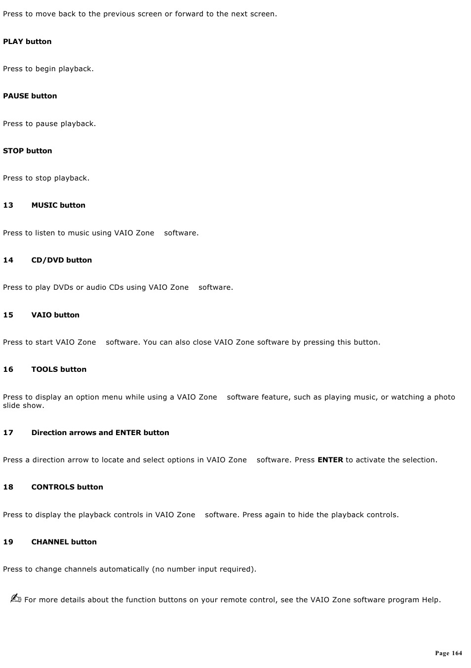 Sony VGN-A600P User Manual | Page 164 / 269