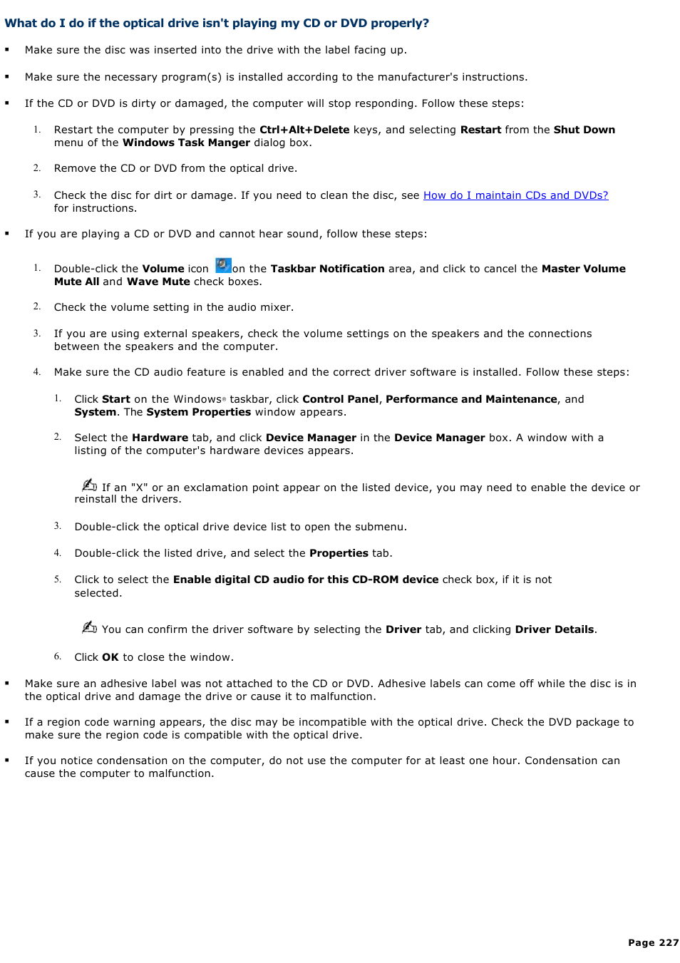 Sony VGN-A600P User Manual | Page 227 / 269