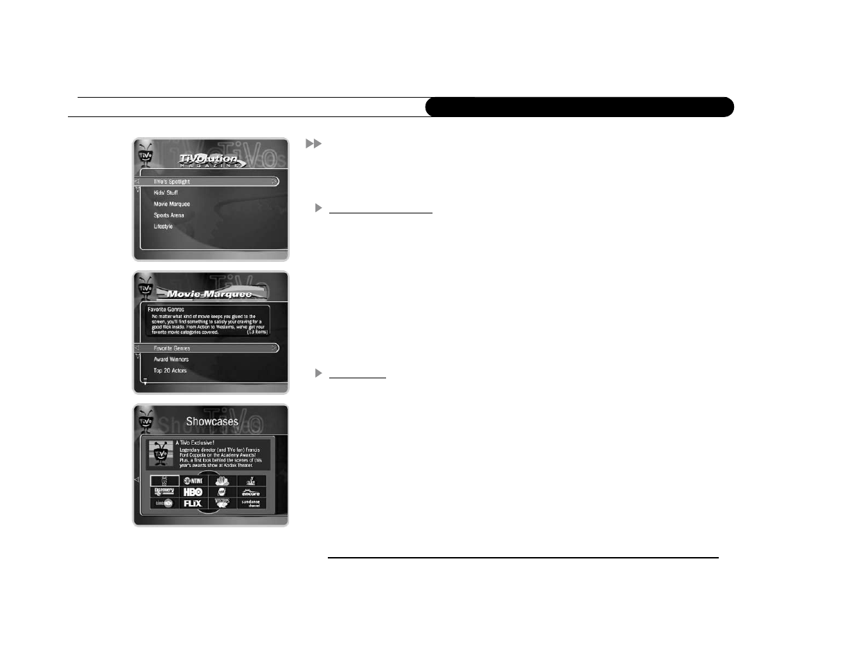 Tour four: find new programs | Sony SVR-3000 User Manual | Page 24 / 122