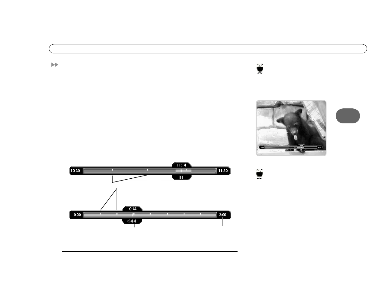 Status bar | Sony SVR-3000 User Manual | Page 31 / 122