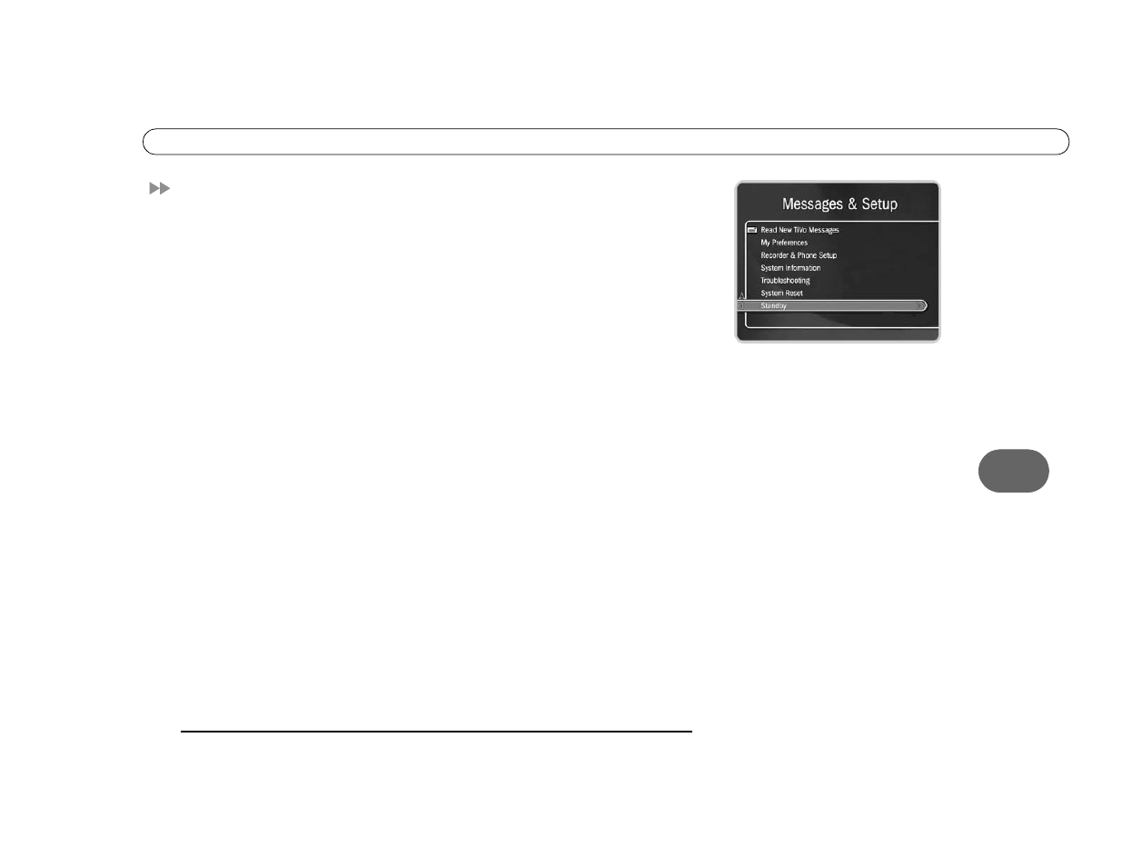 Standby | Sony SVR-3000 User Manual | Page 77 / 122