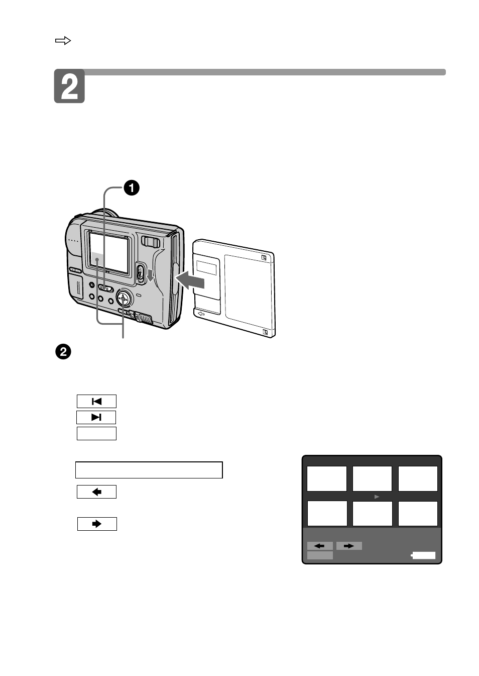 Playing back images on the, Playing back images on the lcd screen | Sony MVC-FD73 User Manual | Page 18 / 80