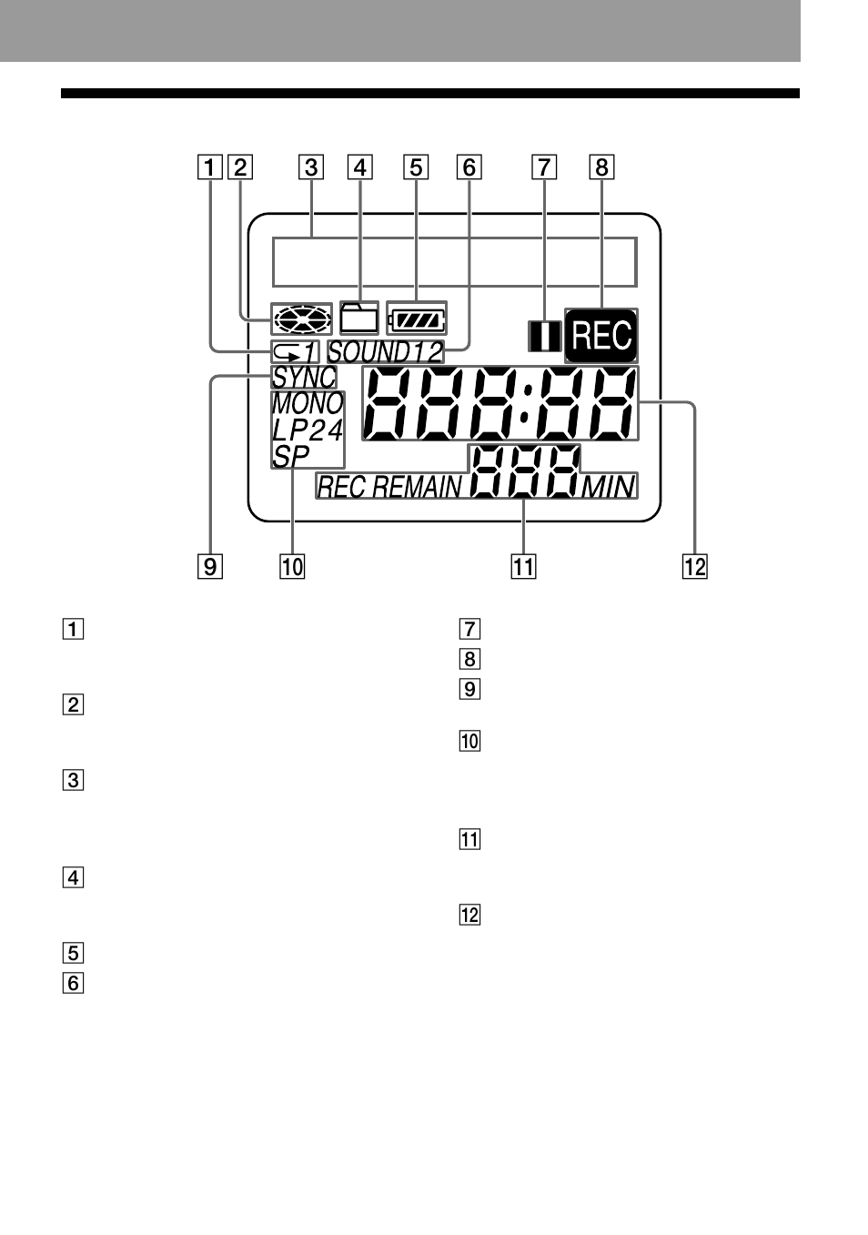 11 the display window | Sony MZ-B10 User Manual | Page 11 / 60