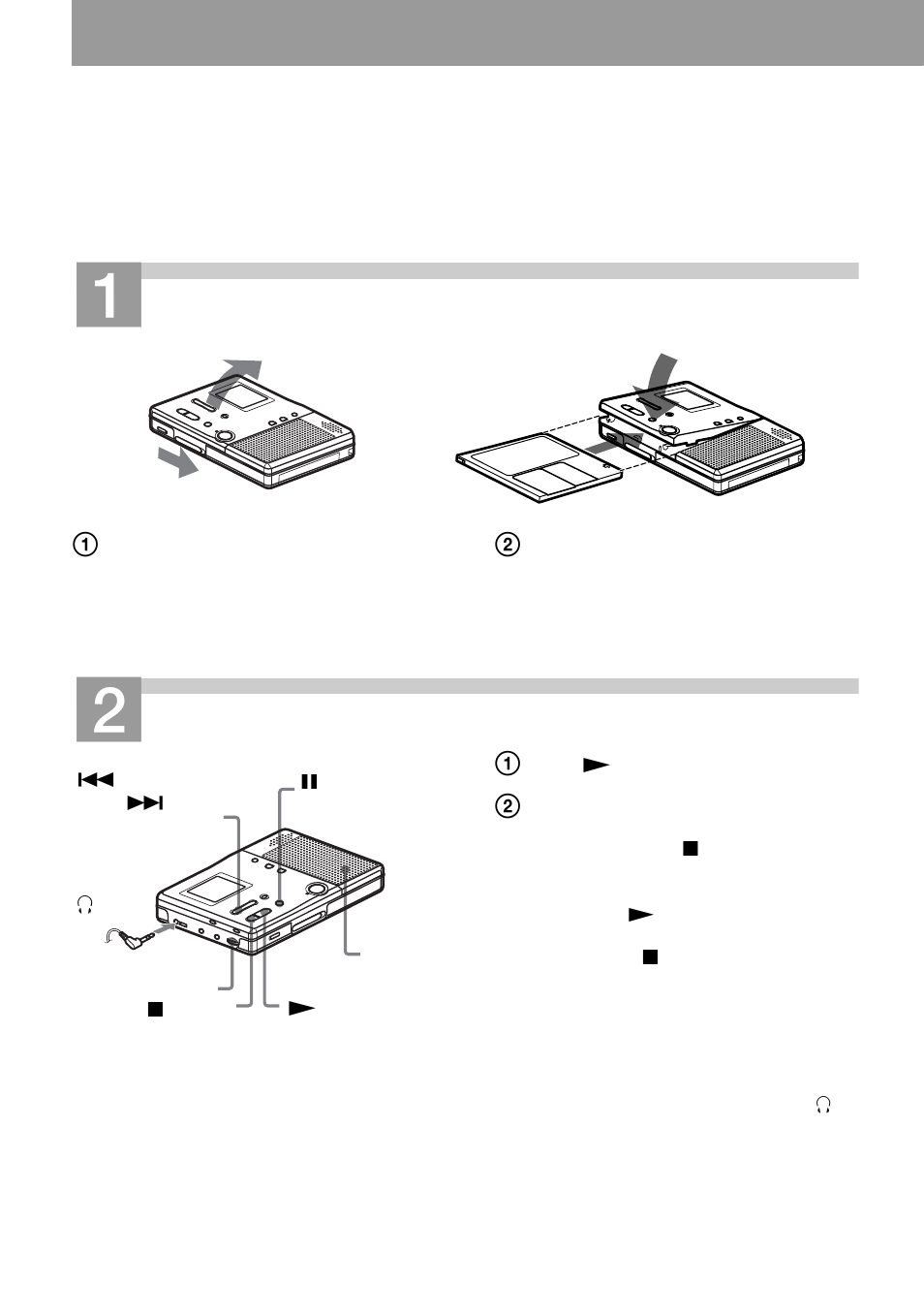 Playing an md right away, L (16), Insert an md | Play an md | Sony MZ-B10 User Manual | Page 16 / 60