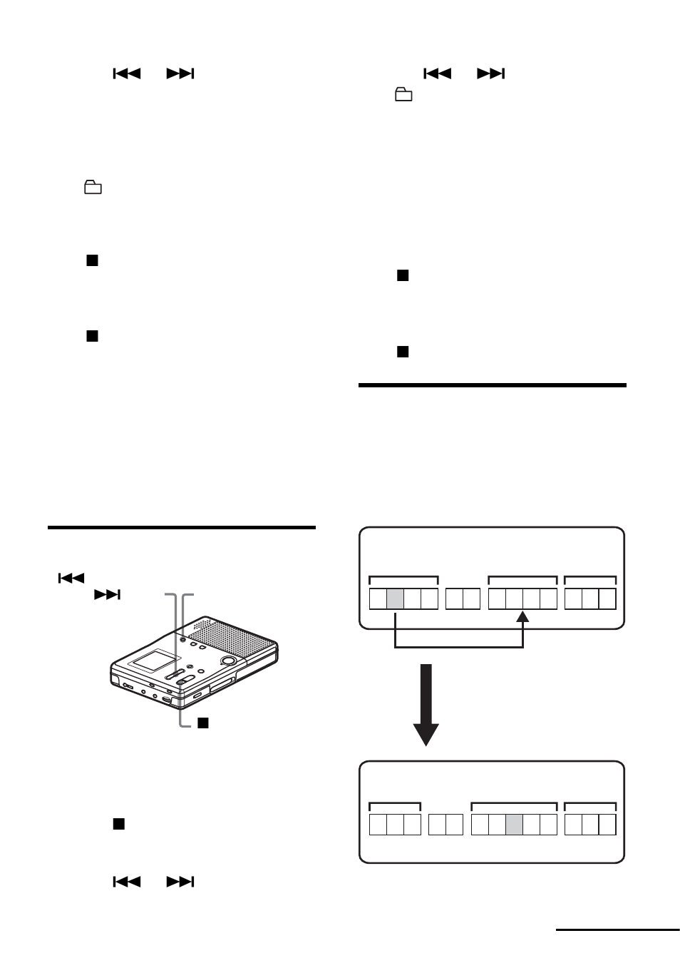 To release a group setting, Moving a track in a disc with group setting | Sony MZ-B10 User Manual | Page 35 / 60