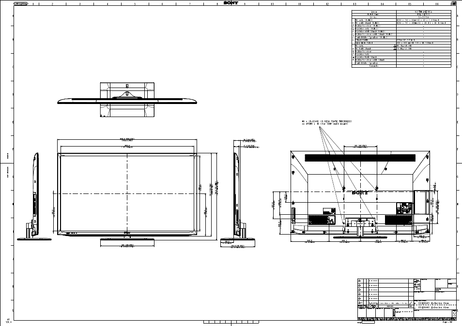 Sony KDL-55EX640 User Manual | 2 pages
