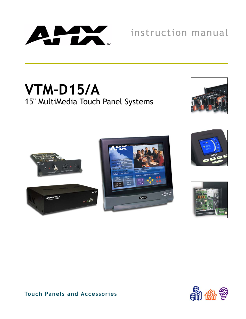 AMX VTM-D15/A User Manual | 52 pages