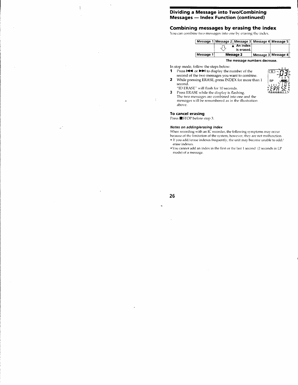 Sony ICD-R100VTP User Manual | Page 27 / 50