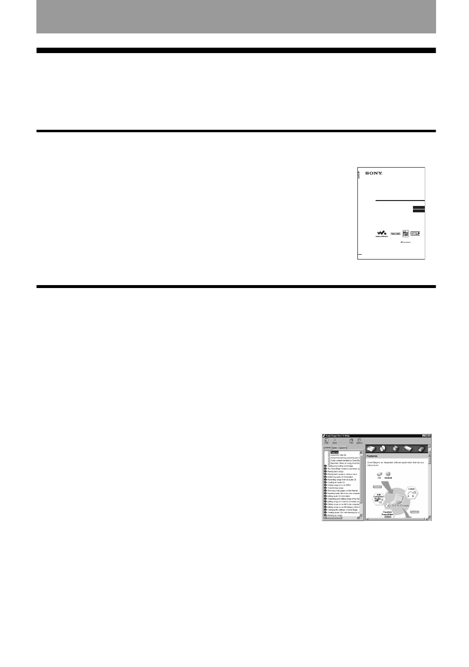 12 before using this product, When using the recorder, Troubleshooting and explanations (page 78) | Other information (page 108) | Sony MZ-NF810 User Manual | Page 12 / 128