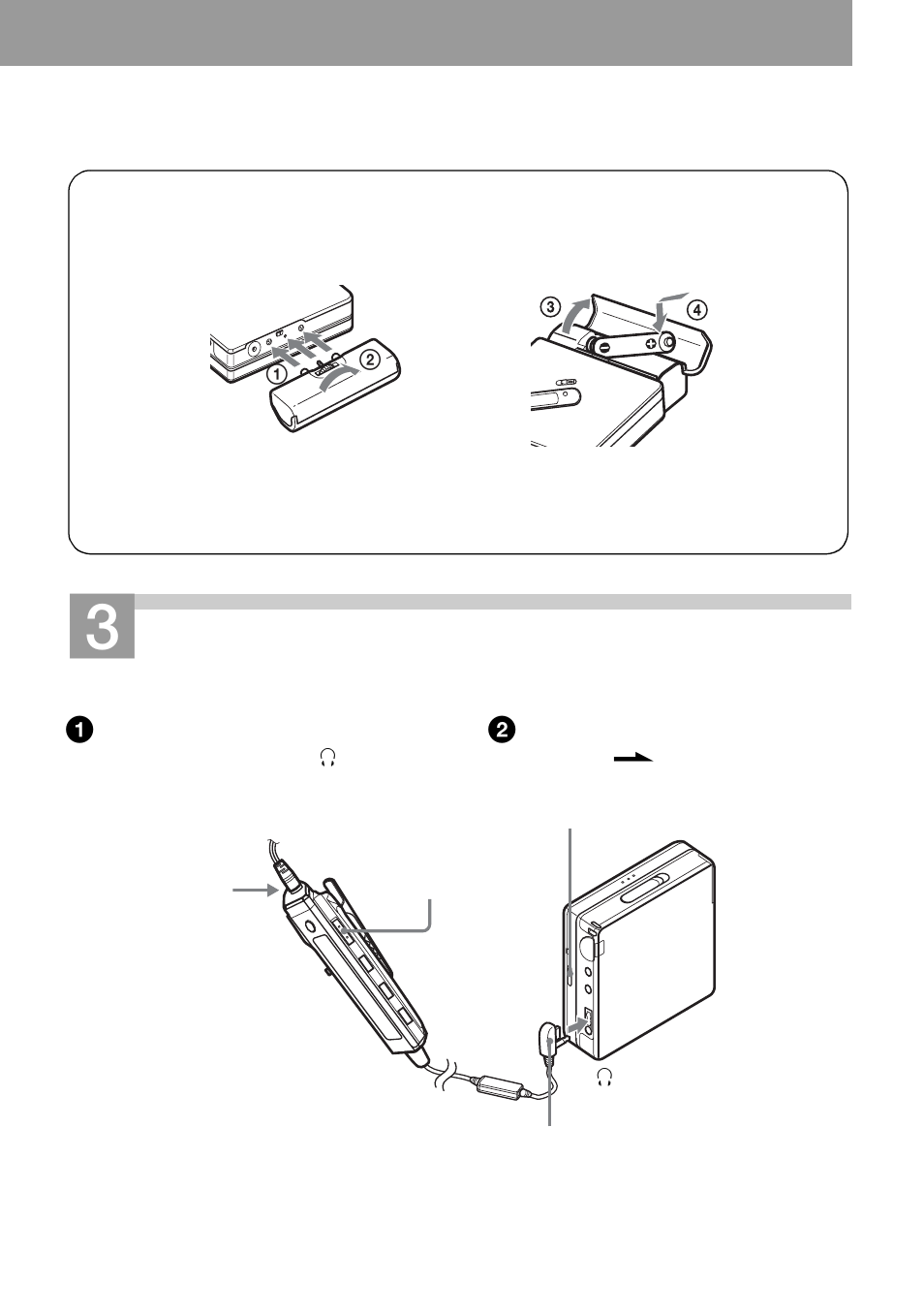 Make connections and unlock the control | Sony MZ-NF810 User Manual | Page 19 / 128